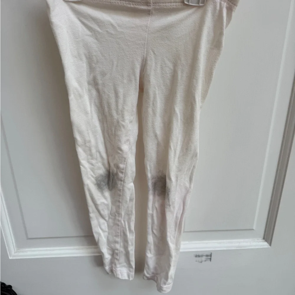 The Children's Place 3T Girls White Leggings Soft and Comfortable- PLAY CONDITIO